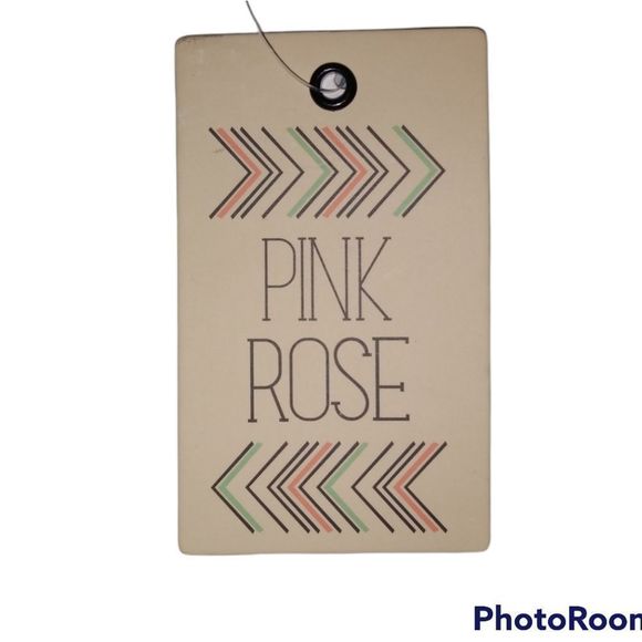 Pink Rose Black Fuchsia Tribal Tile Halter Tank - Picture 4 of 10
